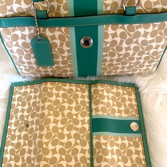 Coach Set Vintage Satchel Bag & Wallet 2pc - Picture 10 of 13